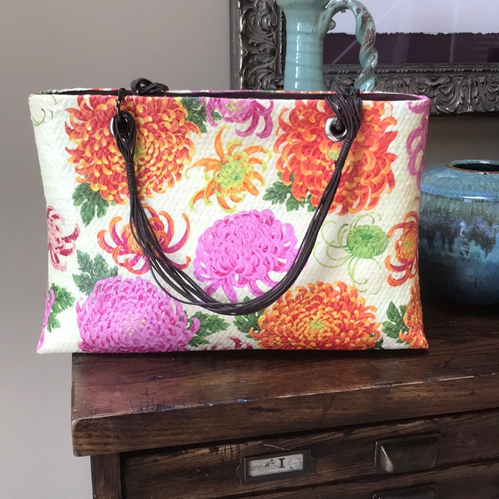 Hand painted handbag